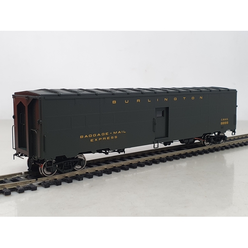 364 - A boxed Iron Horse Models from Precision Scale Co. brass H0 scale CB&Q BE-1 Express Car Ex-troop Kit... 