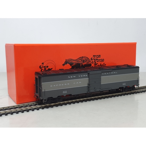 365 - A boxed Iron Horse Models from Precision Scale Co. brass H0 scale N.Y.C. Express Box Car (converted ... 