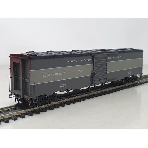 365 - A boxed Iron Horse Models from Precision Scale Co. brass H0 scale N.Y.C. Express Box Car (converted ... 