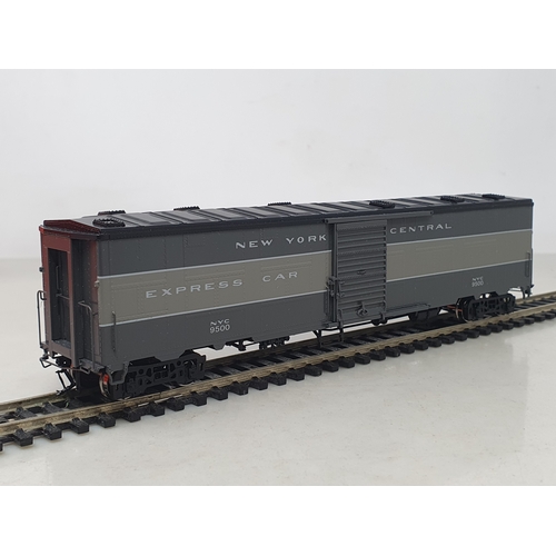 365 - A boxed Iron Horse Models from Precision Scale Co. brass H0 scale N.Y.C. Express Box Car (converted ... 