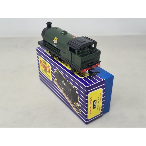 37 - A boxed Jodel by Peakco Hornby Dublo style Never Was 3345 3-rail 0-6-0 Saddle Tank Locomotive in BR ... 