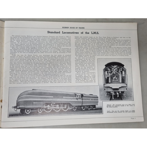 75 - A 1939-40 Hornby Book of Trains, superb example, shop stamp to rear for 'J.R. Norris, Nottingham'