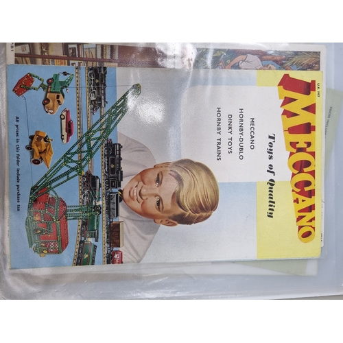 78 - 12x Meccano Catalogues including Hornby Dublo and Australian Dinky Toys printed version, also South ... 