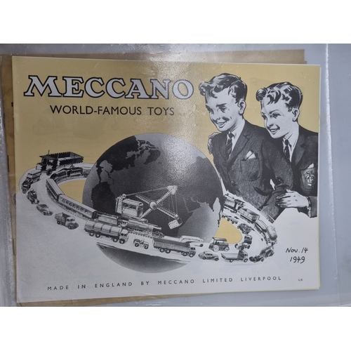 78 - 12x Meccano Catalogues including Hornby Dublo and Australian Dinky Toys printed version, also South ... 