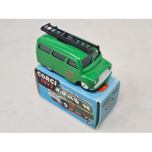 432 - A boxed Corgi Toys No.405 Bedford 'Utilecon' Tender, Nr M, box Ex plus