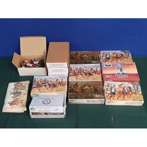 545 - A collection of boxed plastic Wargaming Figures including Wargames Factory Persian Infantry, Immorta... 