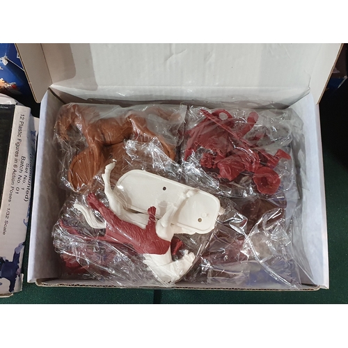 548 - A collection of mainly boxed plastic Wargaming/Military Figures including Victrix French Napoleonic ... 