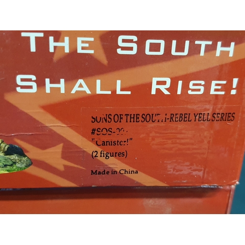 551 - Four boxed Conte Collectibles 'Sons of the South' comprising SOS-014 'The South shall Rise', SOS-003... 