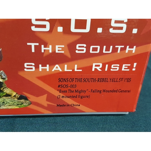 551 - Four boxed Conte Collectibles 'Sons of the South' comprising SOS-014 'The South shall Rise', SOS-003... 