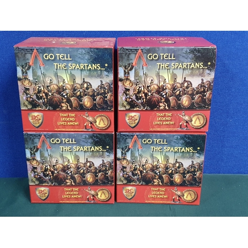 554 - Four boxed Conte Collectibles 'Go Tell the Spartans' Figures and Sets comprising AG017 'Our Arrows w... 