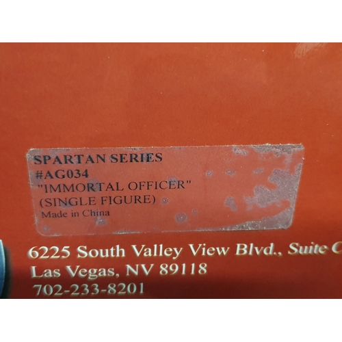 554 - Four boxed Conte Collectibles 'Go Tell the Spartans' Figures and Sets comprising AG017 'Our Arrows w... 