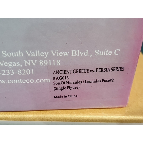 565 - Four boxed Conte Collectibles Figures and Groups comprising 'Go Tell the Spartans' AG013 'Son of Her... 