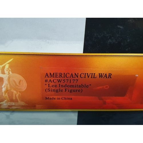 567 - Four boxed Conte Collectibles American Civil War Figures and Groups comprising ACW57177 'Lee Indomit... 