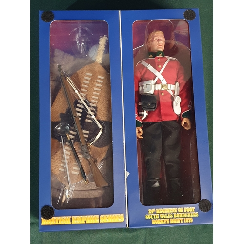 593 - Three boxed Modellers Loft British Empire and Napoleonic Series Action Figures comprising 24th Regim... 