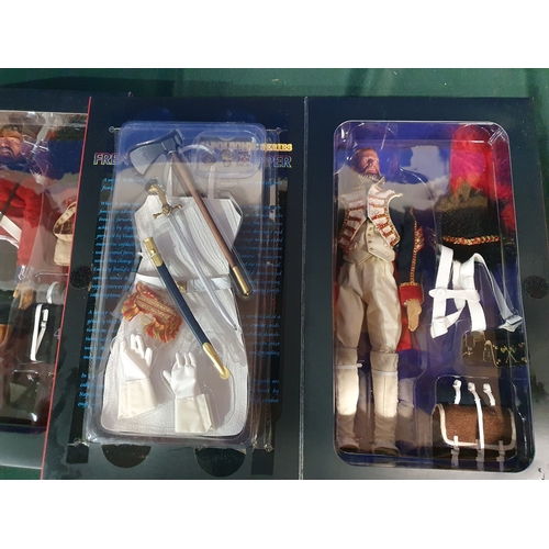 593 - Three boxed Modellers Loft British Empire and Napoleonic Series Action Figures comprising 24th Regim... 