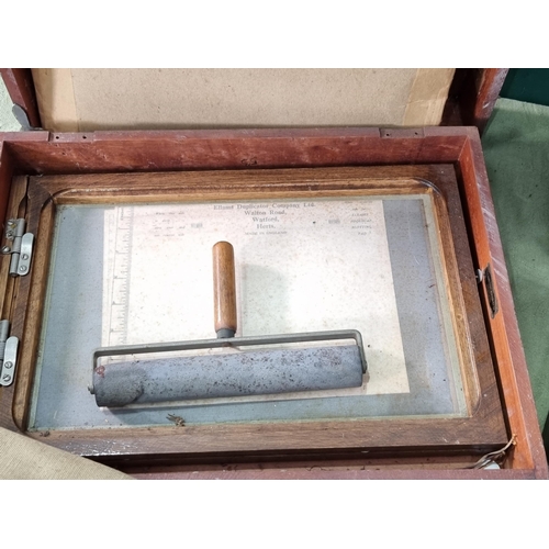 A Singer 507 Sewing Machine, an Ellam's Diaphragm Duplicator, other ...