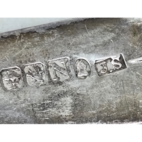 109 - Three William IV silver Teaspoons fiddle pattern engraved initials, Glasgow 1832, maker: J.S, and a ... 