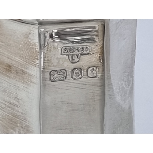 80 - An Elizabeth II silver octagonal Sugar Sifter, London 1974, 185gms