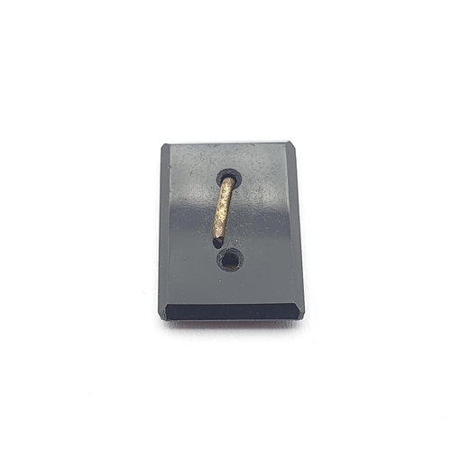 246 - A Victorian Mourning Ring with plaited hair to outside of shank and opening compartment containing l... 