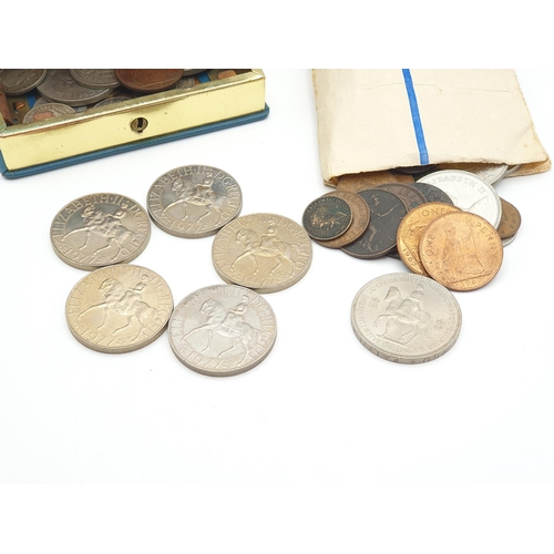 250 - A collection of Coins and Commemorative Coins