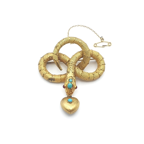 264 - A Victorian Target Brooch with blue enamel set split pearl to centre, woven hair enclosed verso and ... 