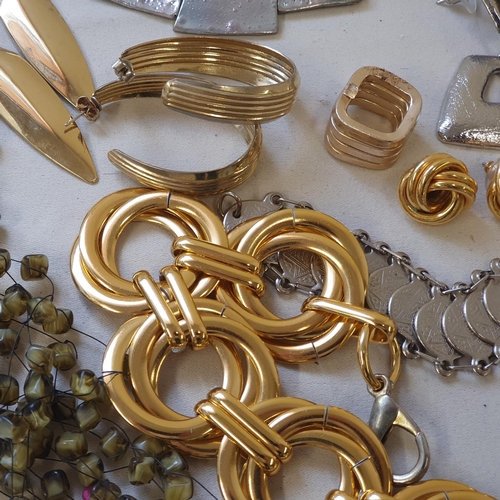 284 - A collection of Costume Jewellery and a wooden Jewel Box