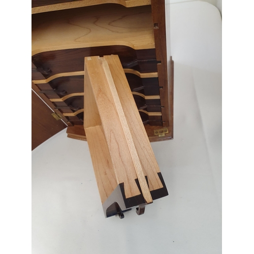 284 - A collection of Costume Jewellery and a wooden Jewel Box