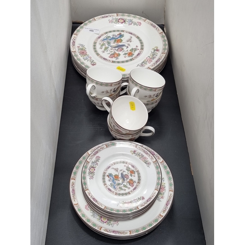 496 - A selection of Wedgwood Tea and Dinner Ware 