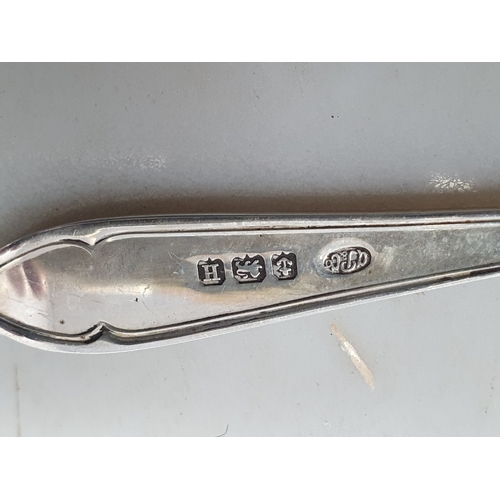 71 - Six George V silver Teaspoons, Birmingham 1932, 63gms, in case