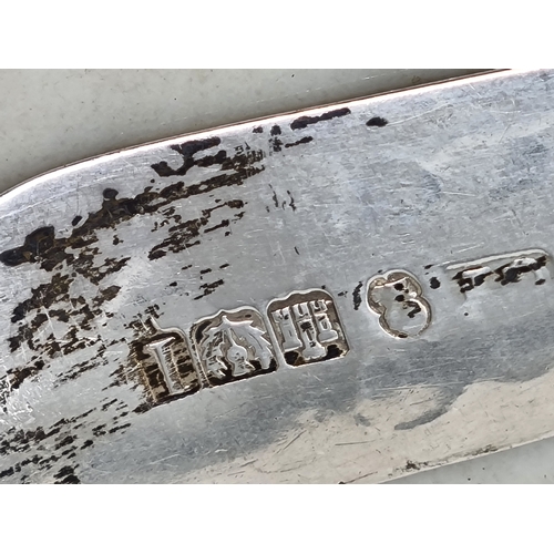 77 - Two George III silver Fruit Spoons with berry embossed gilt bowls, London 1811 & Edinburgh 1817,  11... 