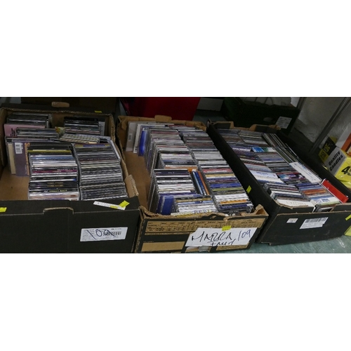 109 - Three boxes of CD's