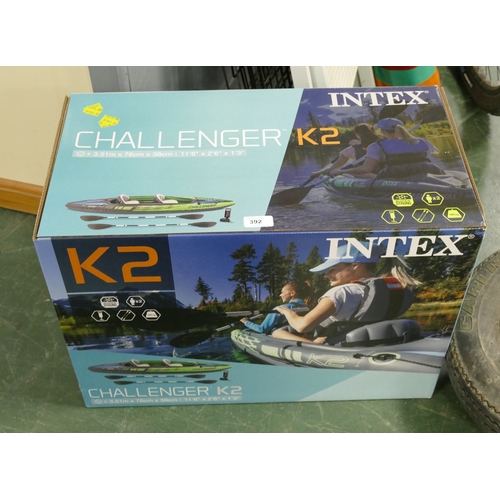 392 - Challenger K2 two person kayak