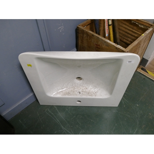 400 - Vitra ceramic sink