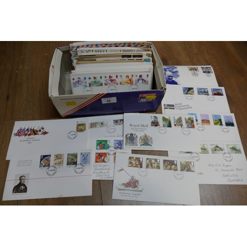 48 - Royal Mail First Day Covers