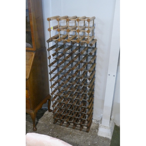 523 - Two mismatched wine racks