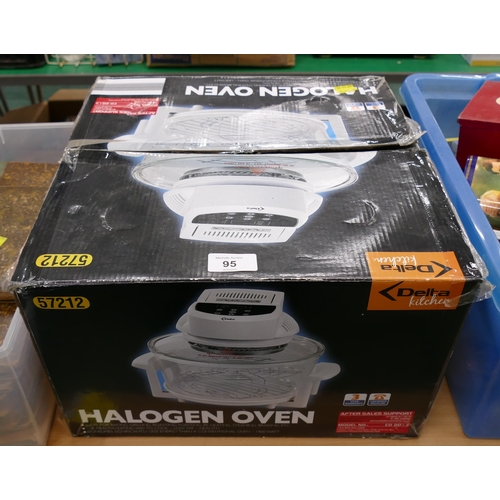 95 - Boxed Delta halogen oven