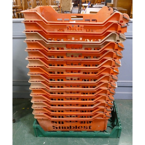 353 - Vintage bakery trays