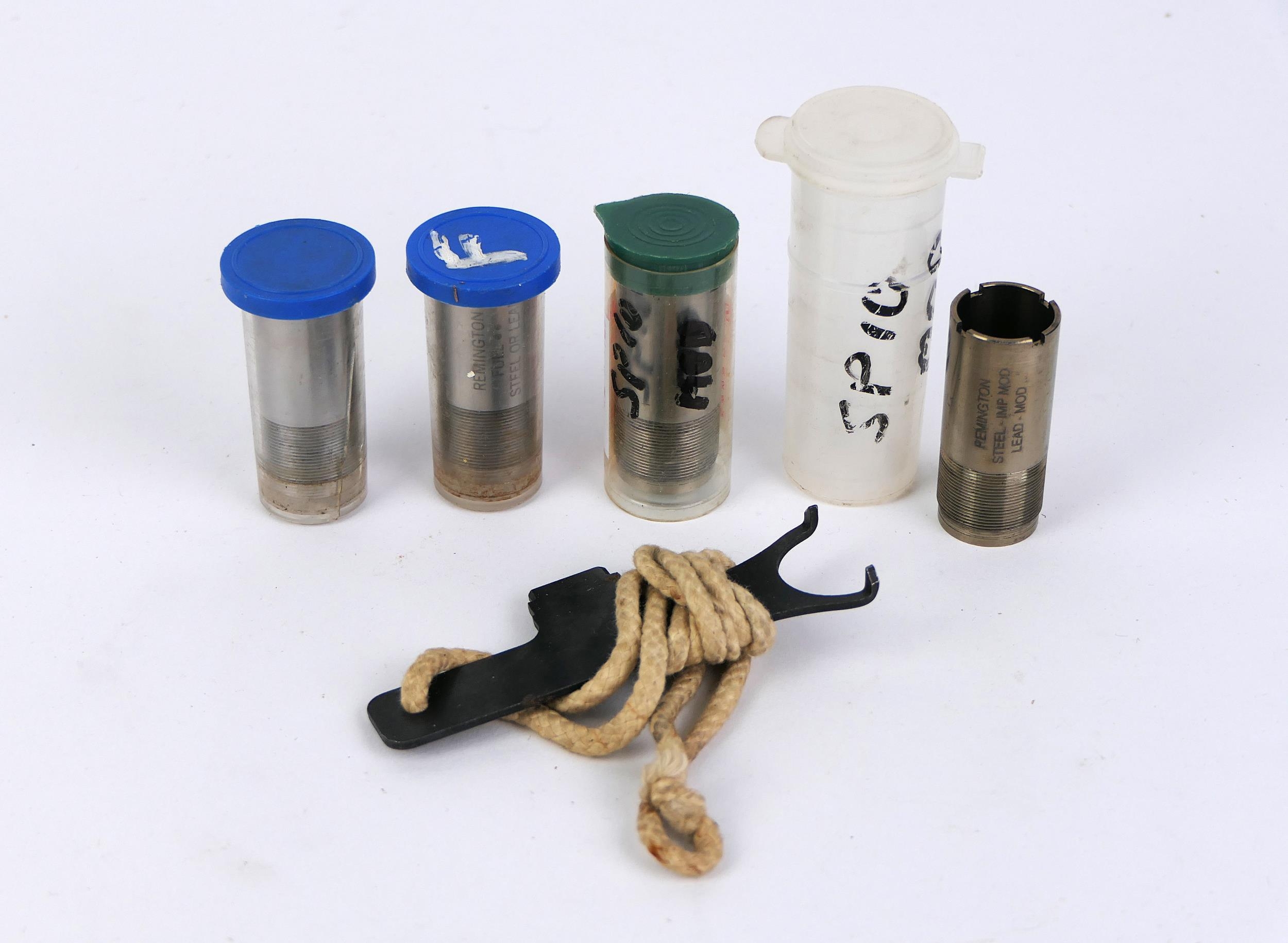 Four Remington SP10 10 bore shotgun chokes, to include improved ...