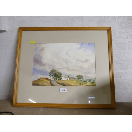 170 - Watercolour by H.W Reading 