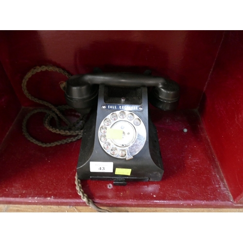 43 - Vintage telephone