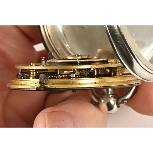 331 - T R Russell 18 Church Street Liverpool maker to Queen Victoria, a silver cased open faced pocket wat... 