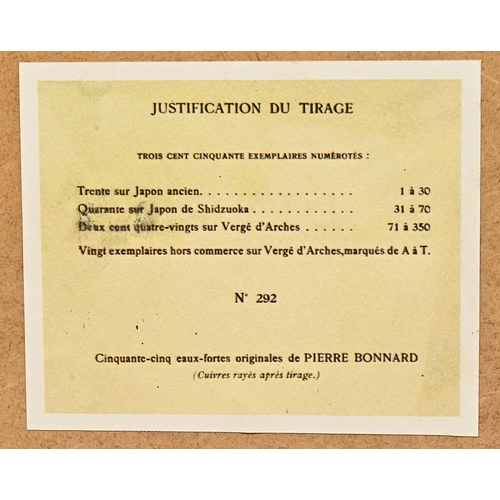508 - Pierre Bonnard (1867-1947), an etching from the Dingo Suite, a set of etchings to illustrate text by... 