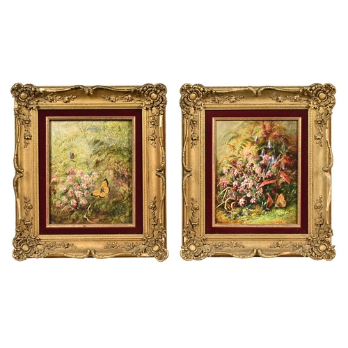 525 - Albert Durer Lucas (1828-1918), two oil paintings, the first  