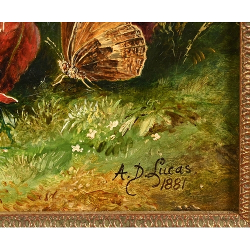 525 - Albert Durer Lucas (1828-1918), two oil paintings, the first  