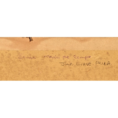 538 - A 1920's Continental watercolour 