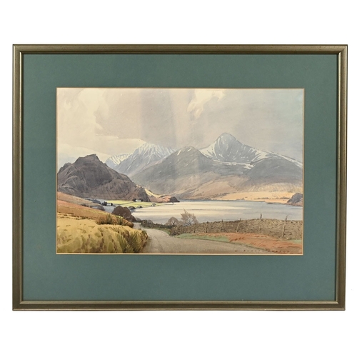 566 - William Heaton Cooper RA (1903-1995), watercolour titled to the rear 