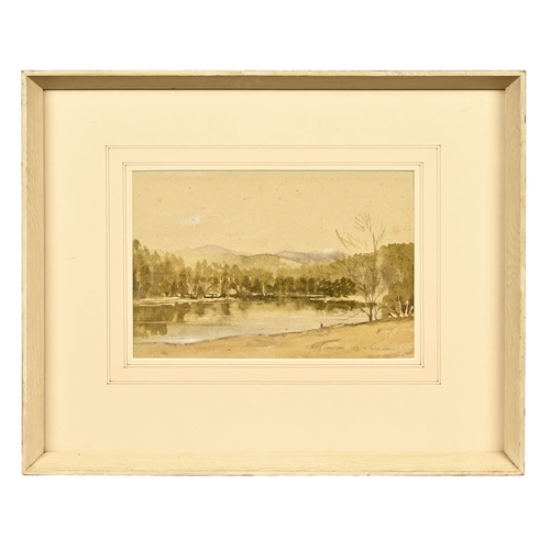 587 - R Martin Tomlinson (20th century British), a watercolour 