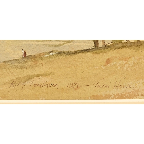 587 - R Martin Tomlinson (20th century British), a watercolour 