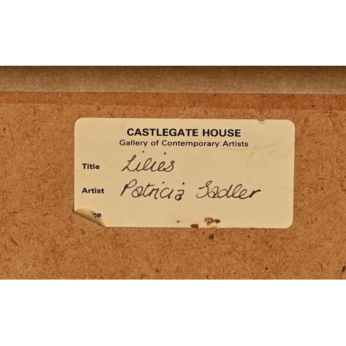 599 - Patricia Sadler (Contemporary Scottish artist), acrylic watercolour mixed media 