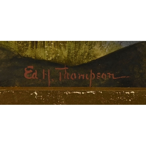 631 - Edward Horace Thompson (1879-1949), watercolour 